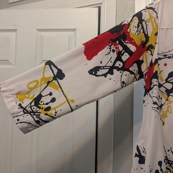 Step In Style Multicolor Abstract Print Blouse - Picture 3 of 10